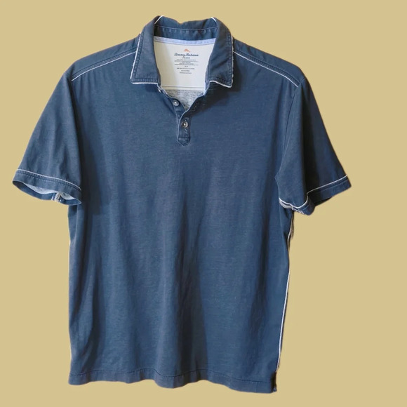 Tommy Bahama Polo Shirt (💯% Pima Cotton) - Picture 3 of 5